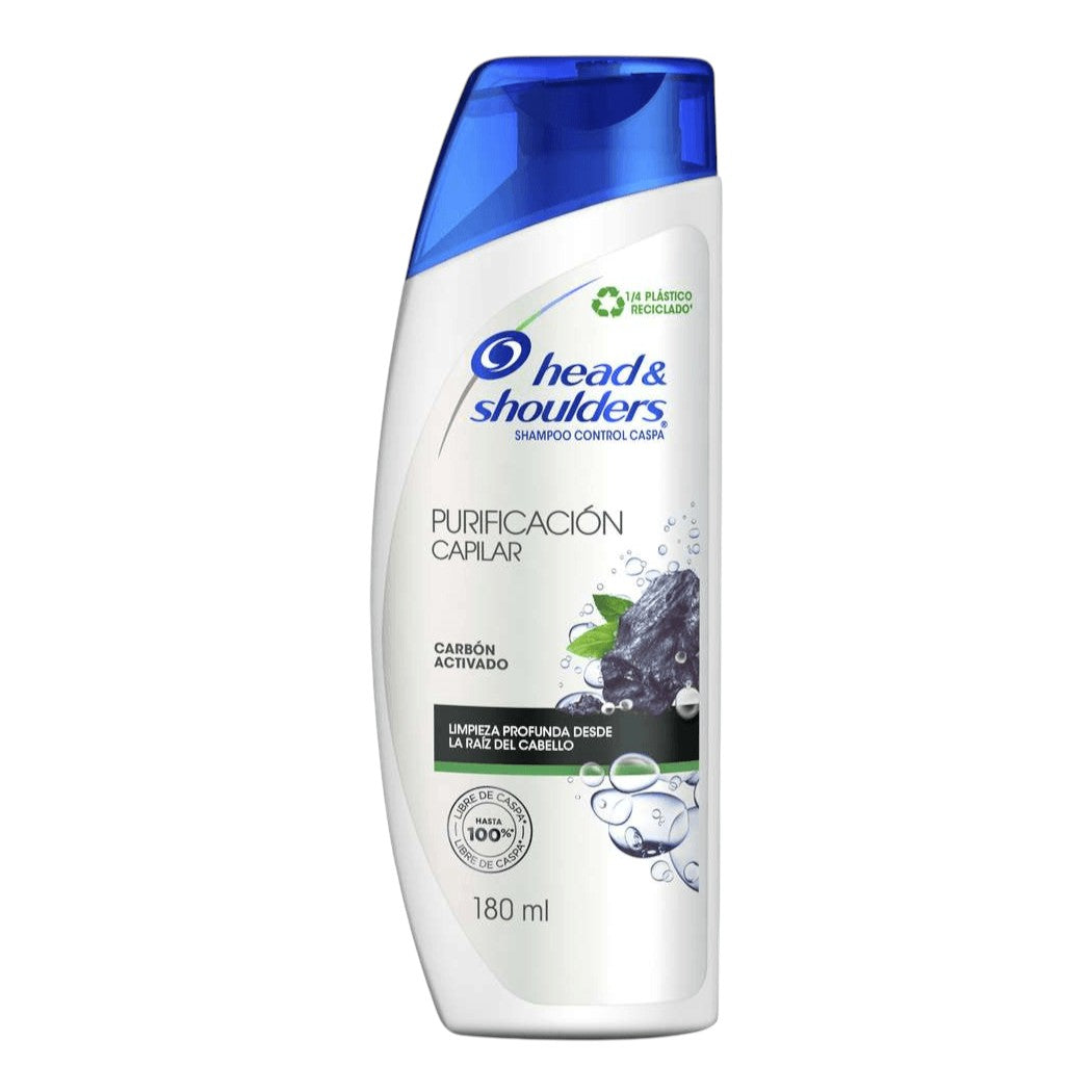 SHAMPOO CARBÓN ACTIVADO 180ML