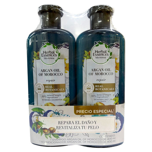 SHAMPOO Y ACONDICIONADOR ARGÁN OIL 400ML