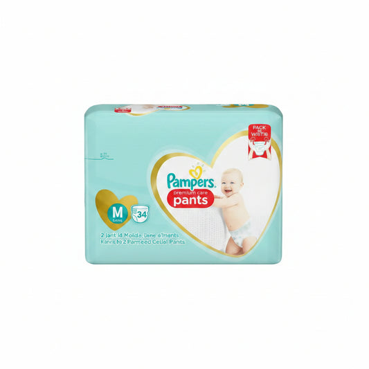 PAÑALES DESECHABLES PREMIUM CARE M 34U