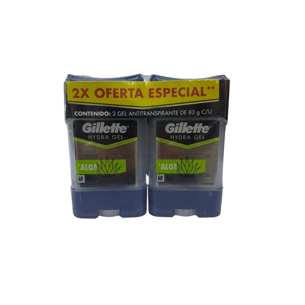 DESODORANTE HYDGEL ALOE 2PACK 82GR