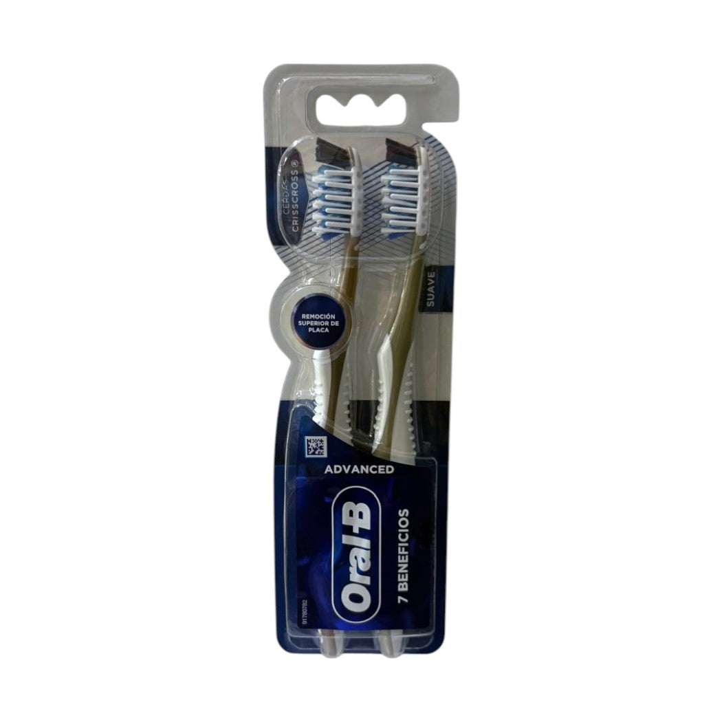 CEPILLO DENTAL 7 BENEFICIOS 2PACK