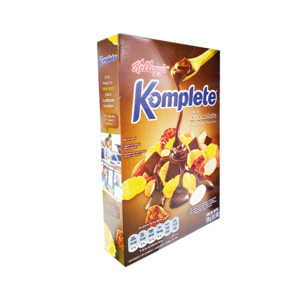 CEREAL KOMPLETE CHOCOLATE KELLOGGS 370GR