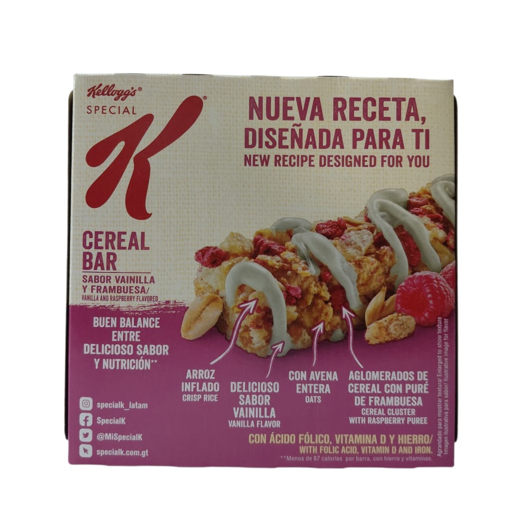 BARRA DE CEREAL KELLOGGS 126GR