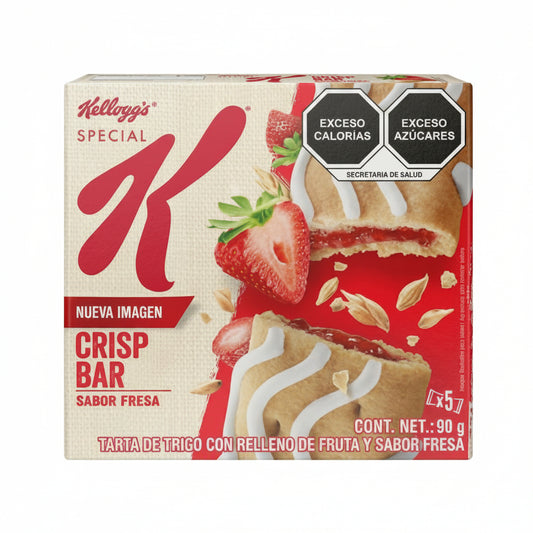 BARRA DE CEREAL CRISP FRESA 90GR