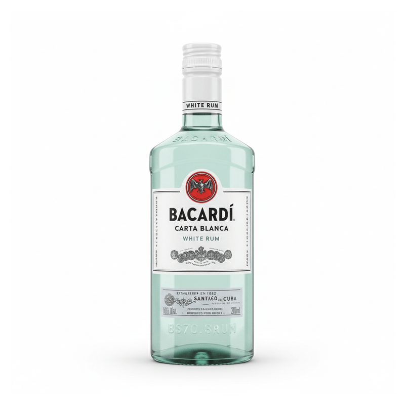 RON BACARDI CARTA BLANCA 200ML