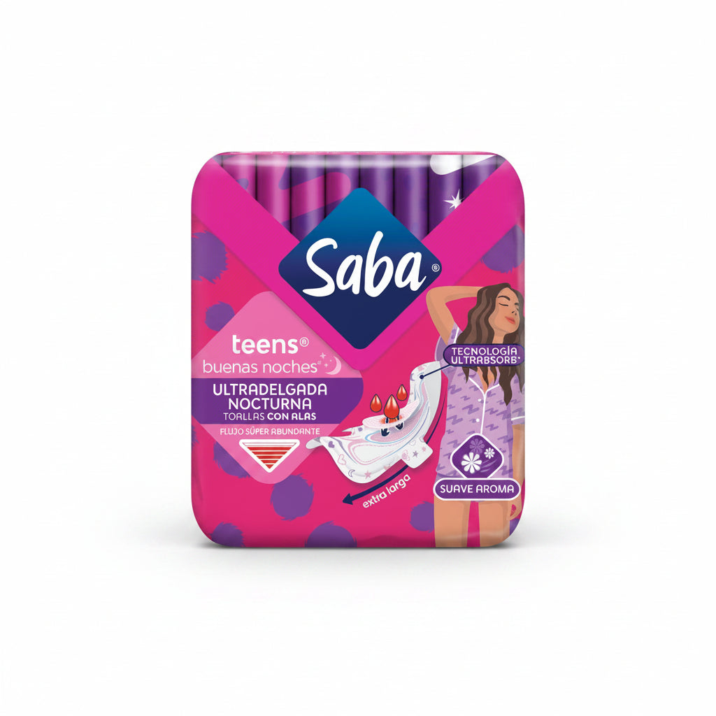 TOALLA SANITARIA ULTRADELGADA TEENS 10U