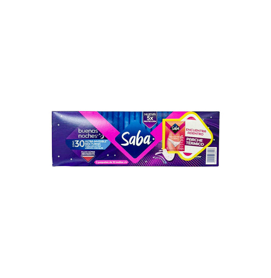 TOALLA SANITARIA ULTRANOCTURNA 30U