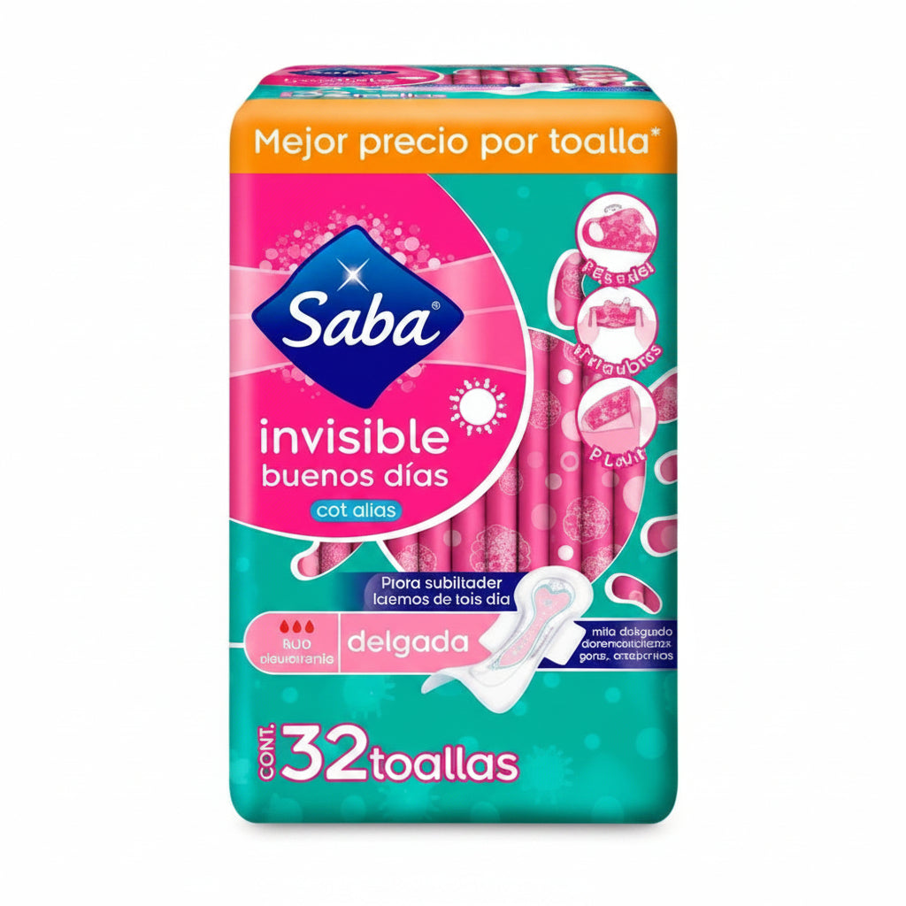 TOALLA INVISIBLE CON ALAS 32U