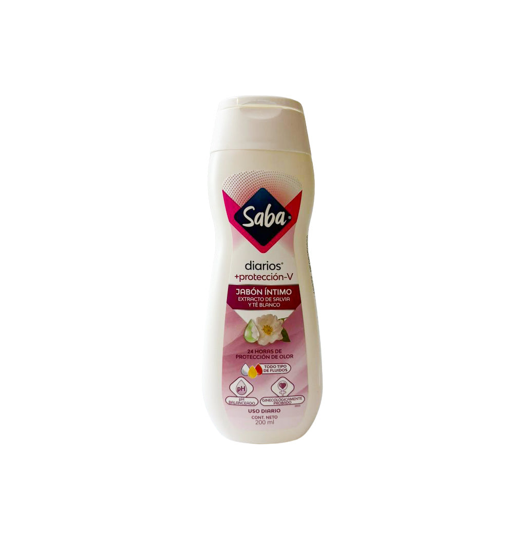 JABÓN LÍQUIDO ÍNTIMO SABA 200ML