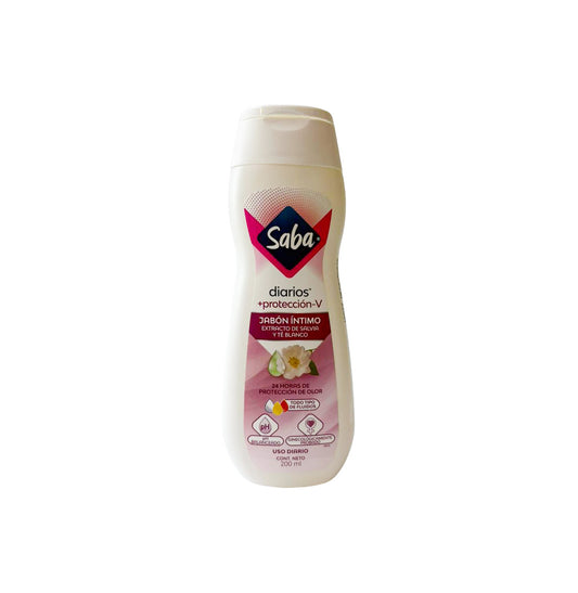 JABÓN LÍQUIDO ÍNTIMO SABA 200ML