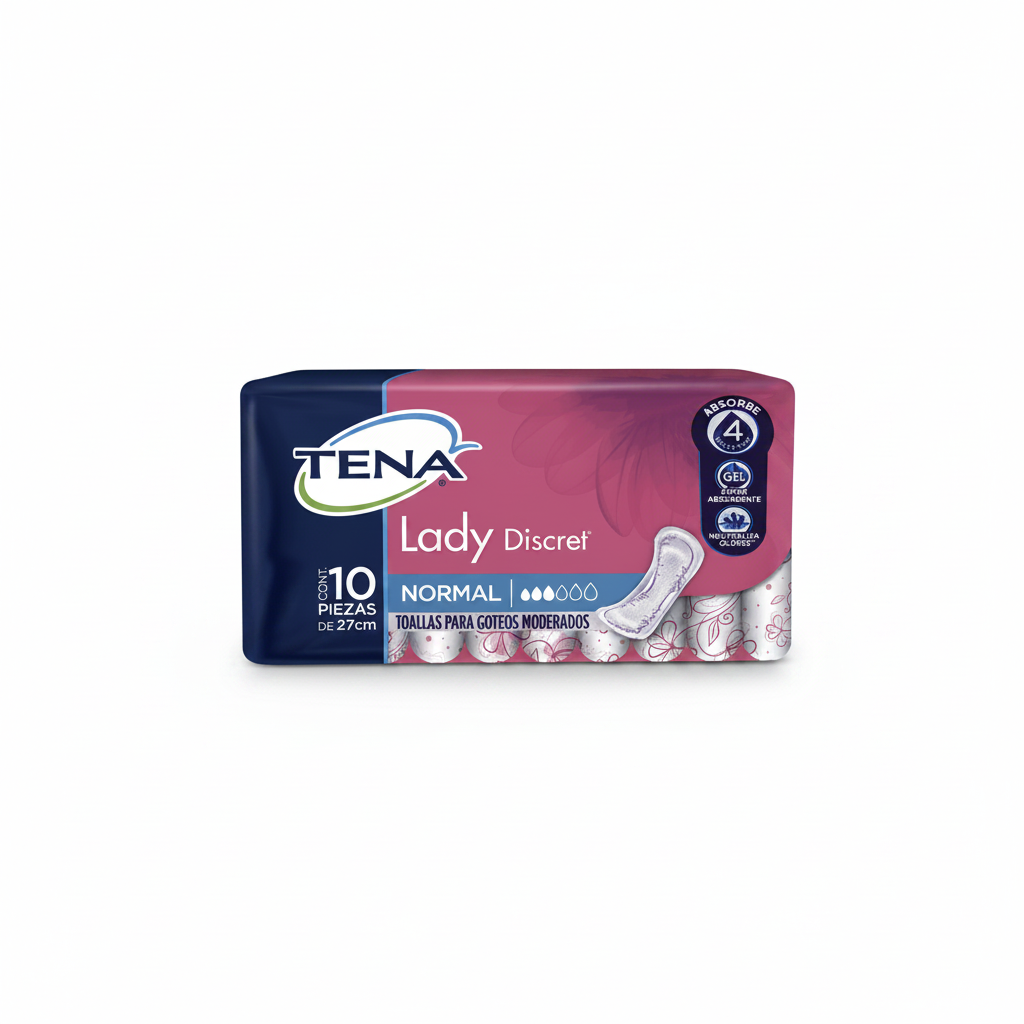 TOALLAS SANITARIA LADY NORMAL 10U
