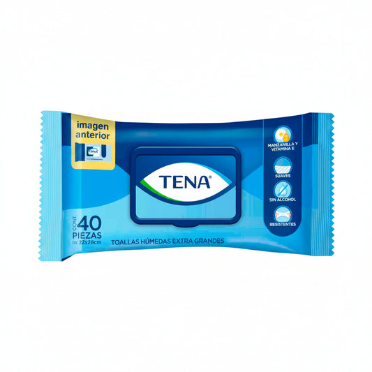 TOALLITAS HÚMEDAS EXTRA GRANDES 40U