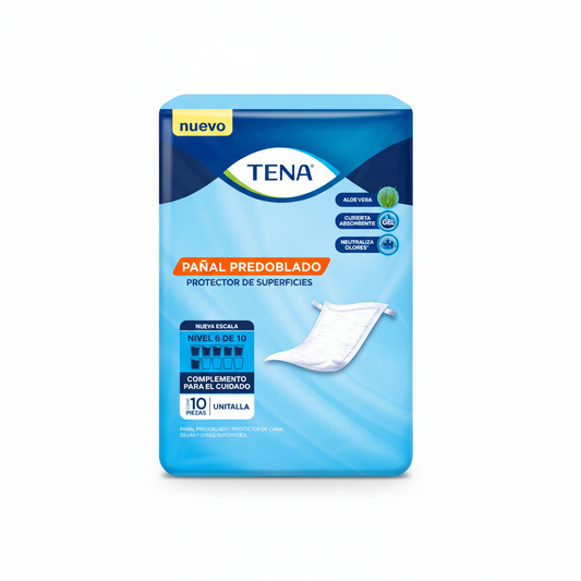 PAÑALES PARA ADULTO PREDOBLADOS TENA 10U