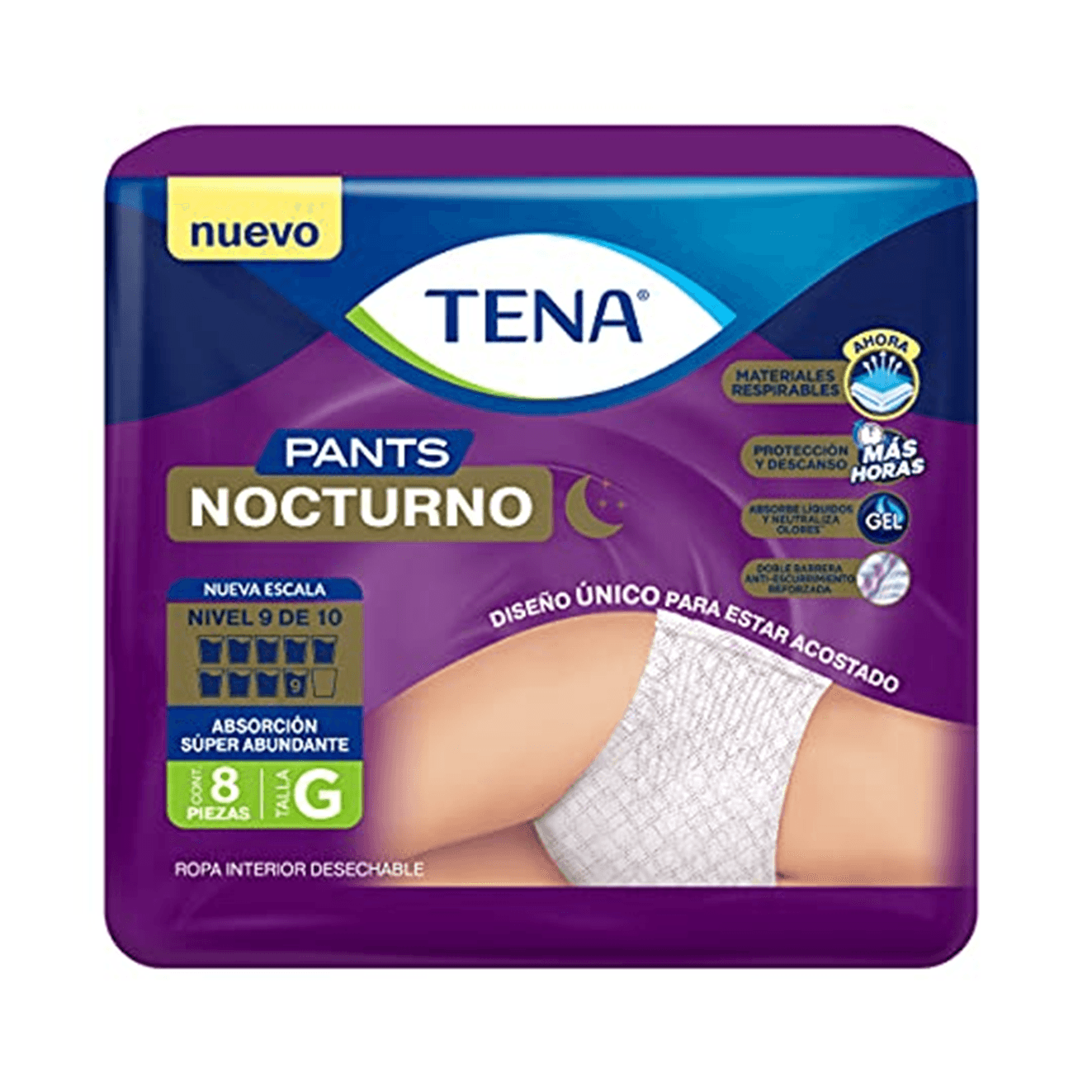 ROPA INTERIO DESECHABLE NOCTURNO G 8U