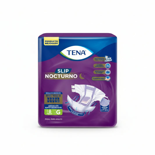 PAÑALES PARA ADULTO SLIP NOCTURNO G 8U