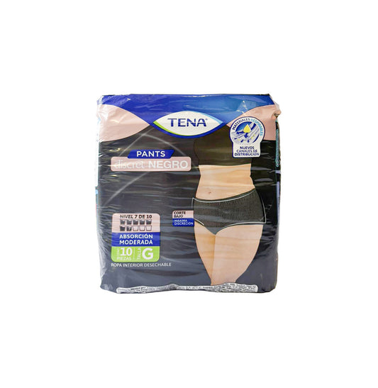 ROPA INTERIOR DESECHABLE NEGRO G 10U