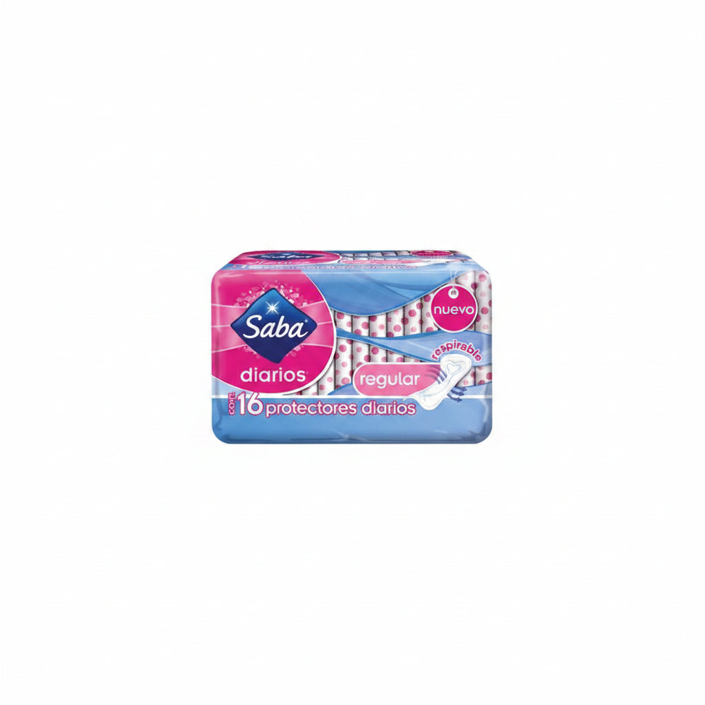 PROTECTORES DIARIOS REGULAR SABA 16U