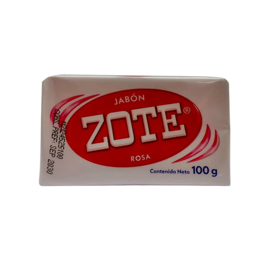 JABÓN ZOTE ROSADO 100GR