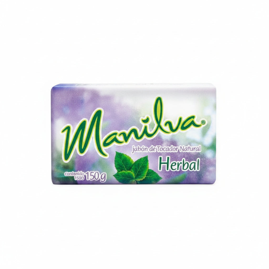 JABÓN NATURAL MANILVA HERBAL 150GR