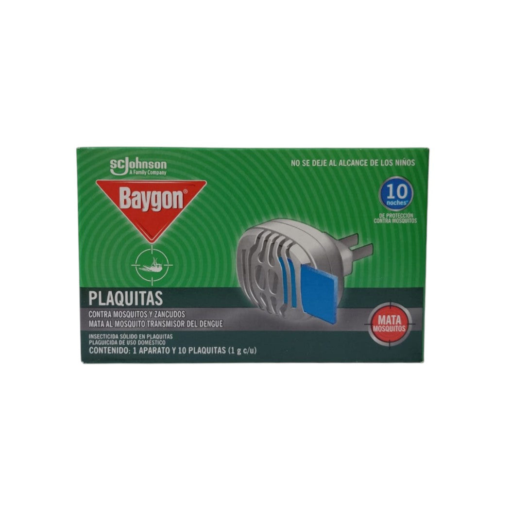 BAYGON PLAQUITAS APARATO