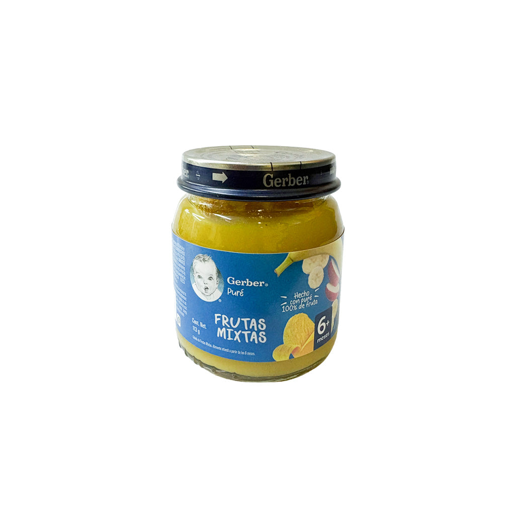 COLADO FRUTAS MIXTAS P2 GERBER 113GR