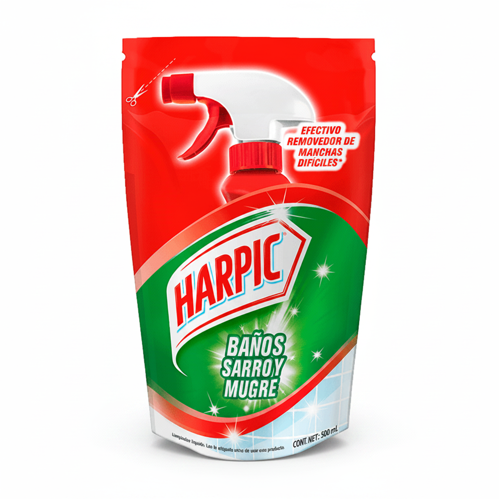 LIMPIADOR DE BAÑOS SARRO Y MUGRE 500ML