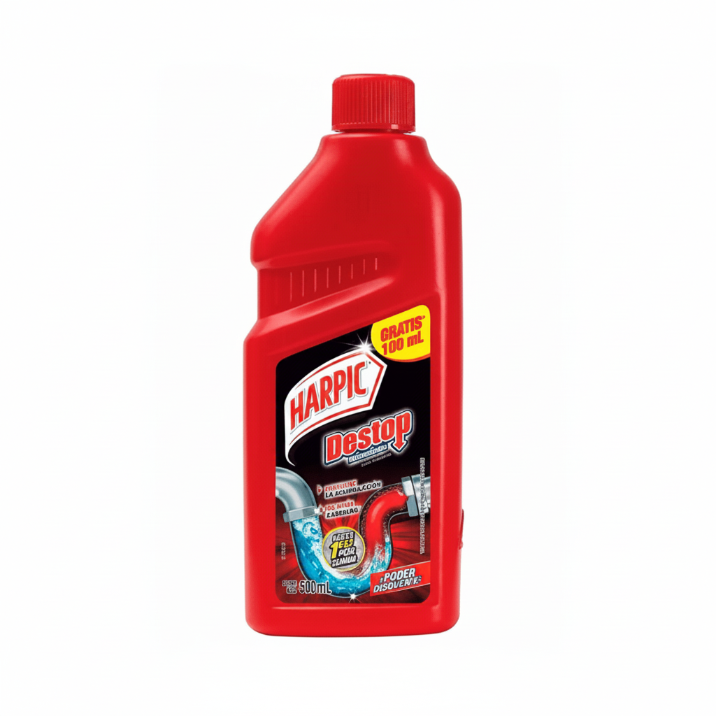 LIMPIADOR GEL DESTOP HARPIC 500ML