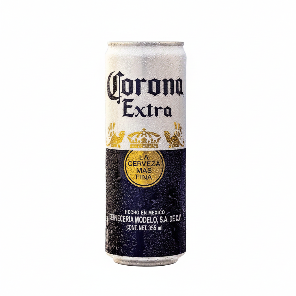 CERVEZA CORONA EXTRA LATA 355ML