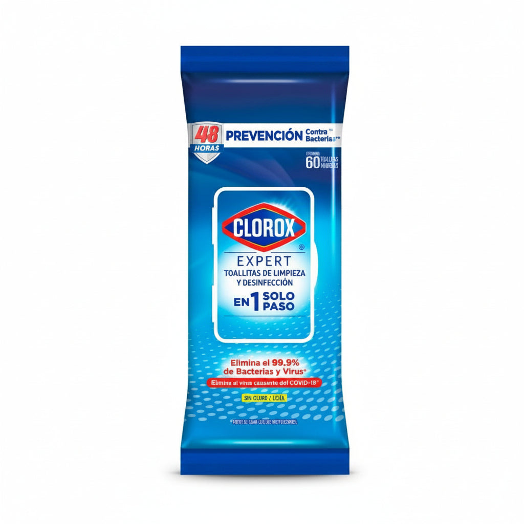 TOALLITAS DE LIMPIEZA EXPERT 60U
