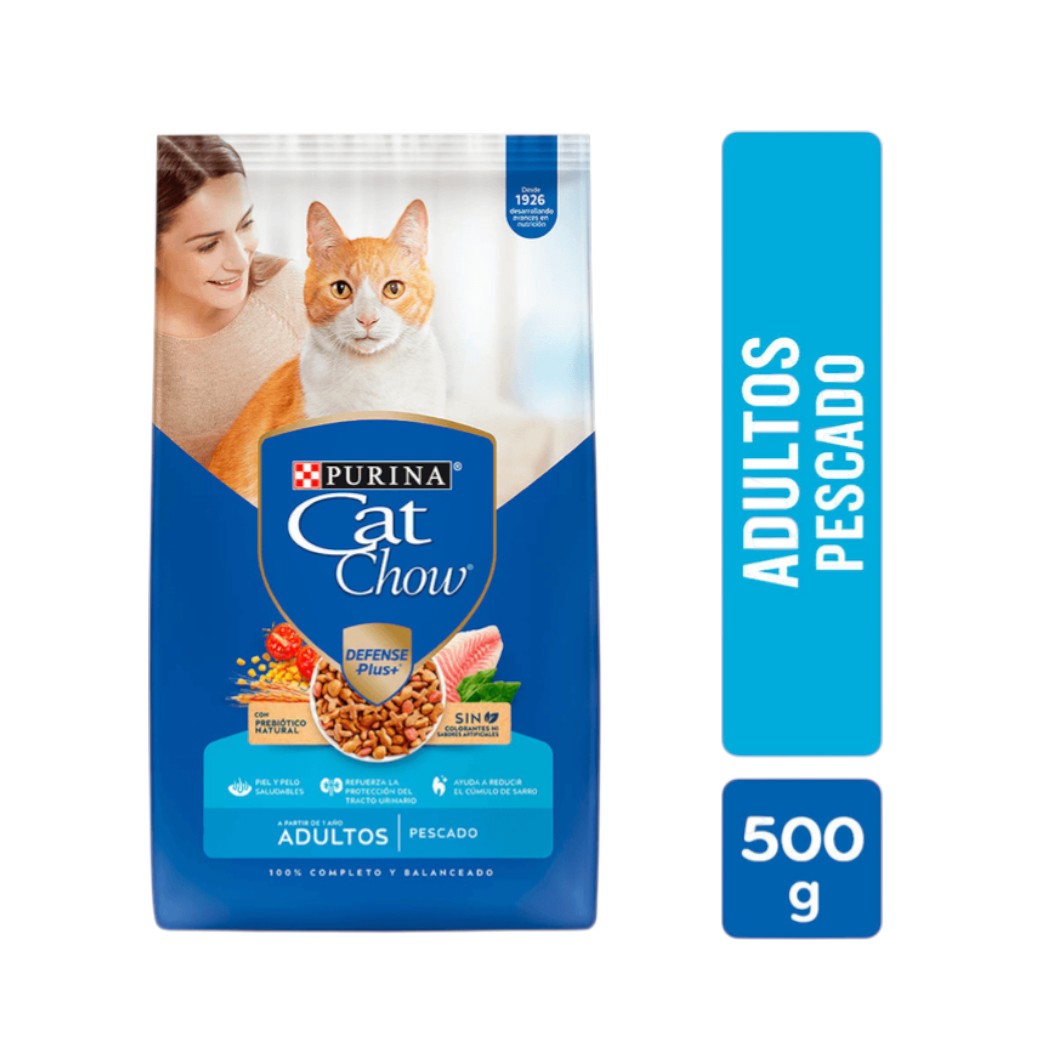 ALIMENTO CAT CHOW ADULT PESCADO 500GR