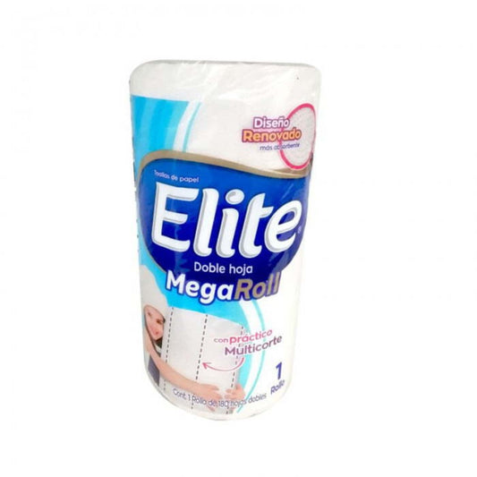 PAPEL TOALLA MEGA DOBLE HOJA 180 HOJAS