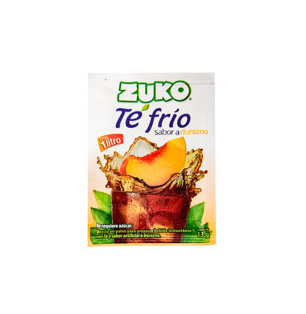 TÉ FRÍO INSTANTANEO DURAZNO ZUKO 13GR