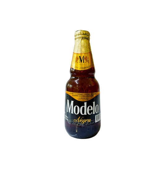 CERVEZA DE BOTELLA NEGRA MODELO 355ML