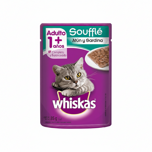 ALIMENTO PARA GATO DE ATÚN Y SARDINA 85GR