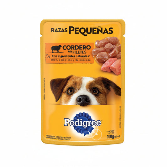 ALIMENTO PARA PERRO RAZA PEQUEÑAS CORDERO 100GR