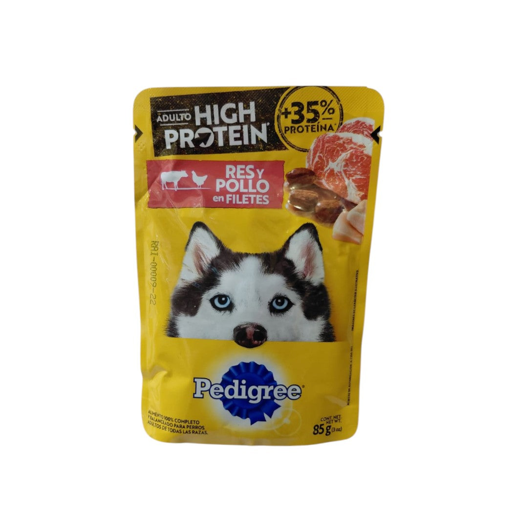 ALIMENTO PARA PERRO DE RES Y POLLO 85GR