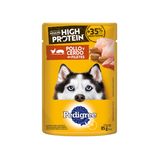 ALIMENTO PARA PERRO DE POLLO Y CERDO 85GR