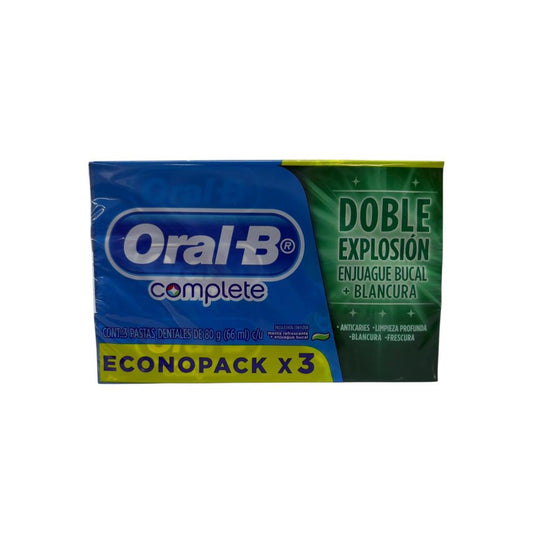 CREMA DENTAL COMPL MENTA 3PACK 66ML