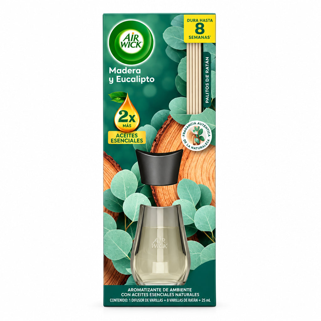AROMATIZANTE MADERA EUCALIPTO AIRWICK 42ML