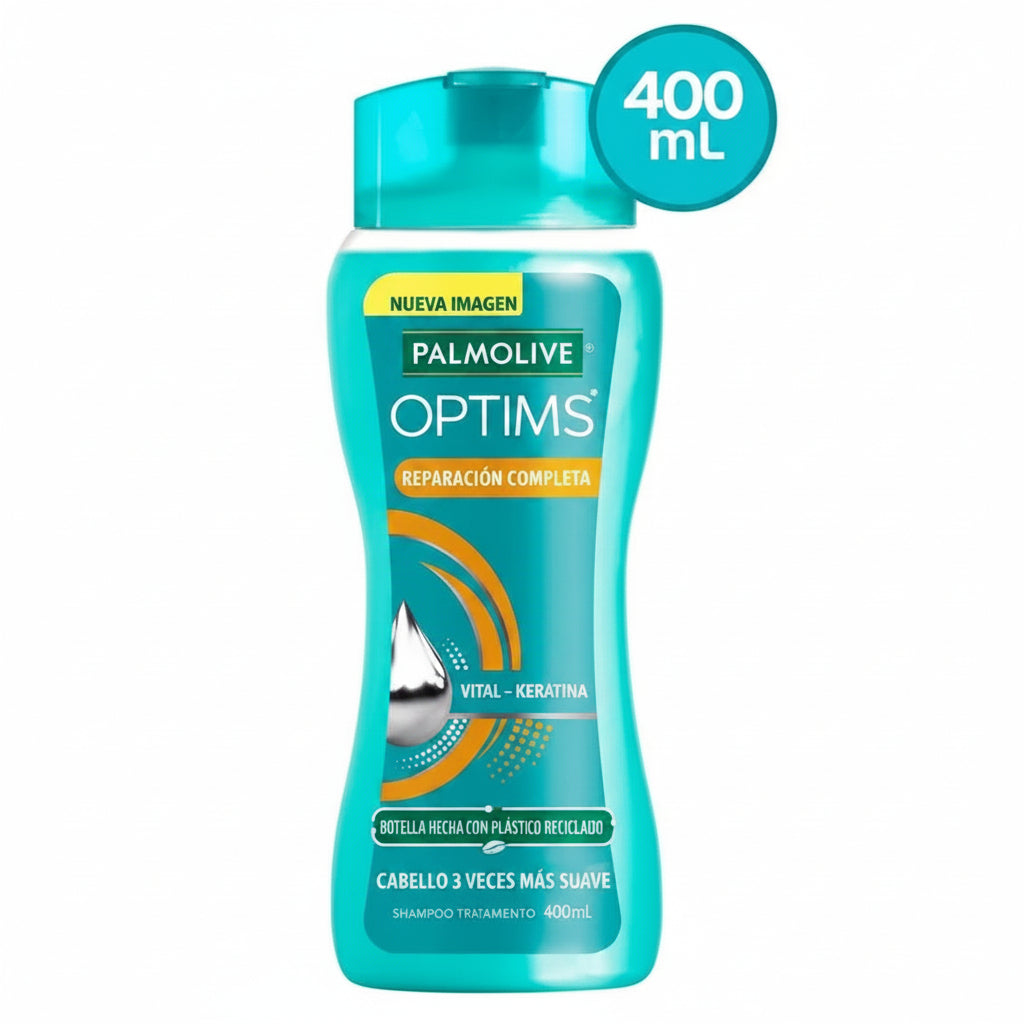 SHAMPOO OPTIMS REPARACIÓN COMPLETA 400ML