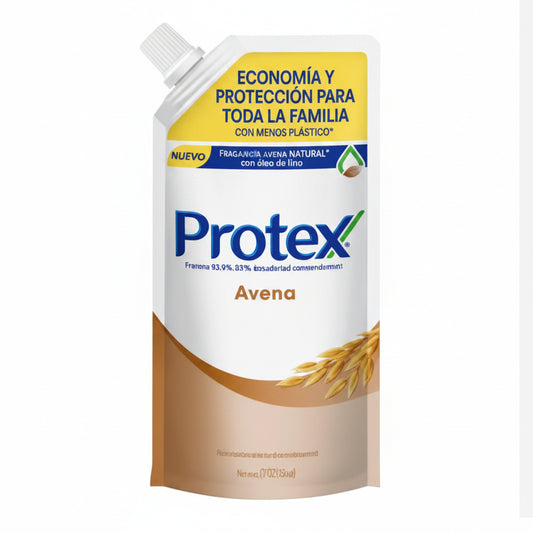 JABÓN LÍQUIDO DOYPACK AVENA PROTEX 500ML