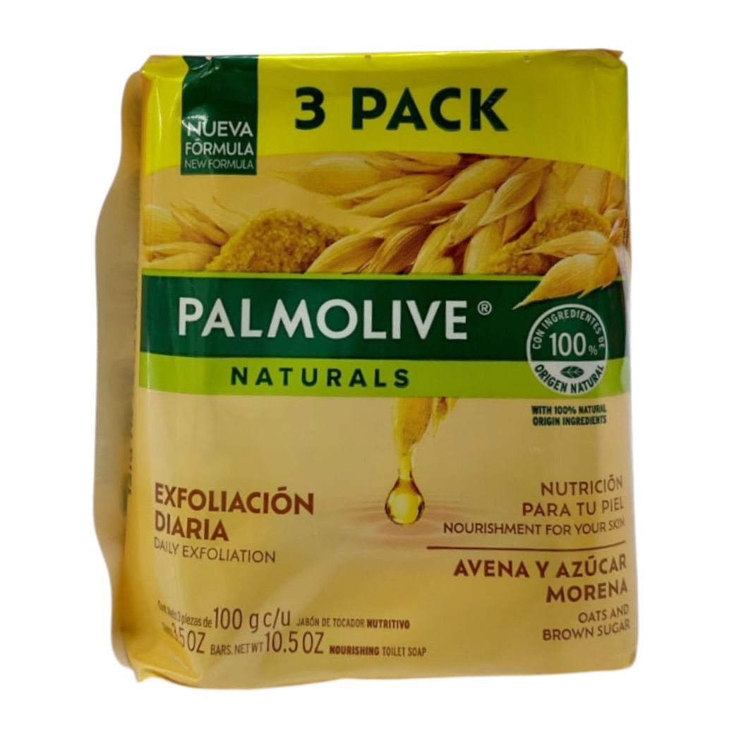 JABÓN DE TOCADOR AVENA AZU 3PACK 100GR