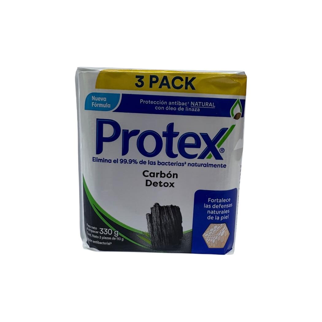 JABÓN CARBÓN DETOX 3PACK 110GR