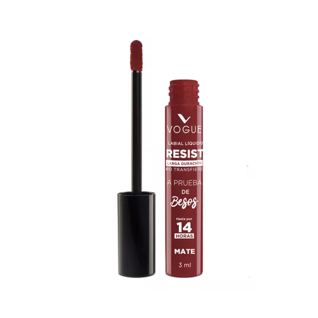 LABIAL LIQUIDO MATE RESIST TONO INVISIBLE VOGUE