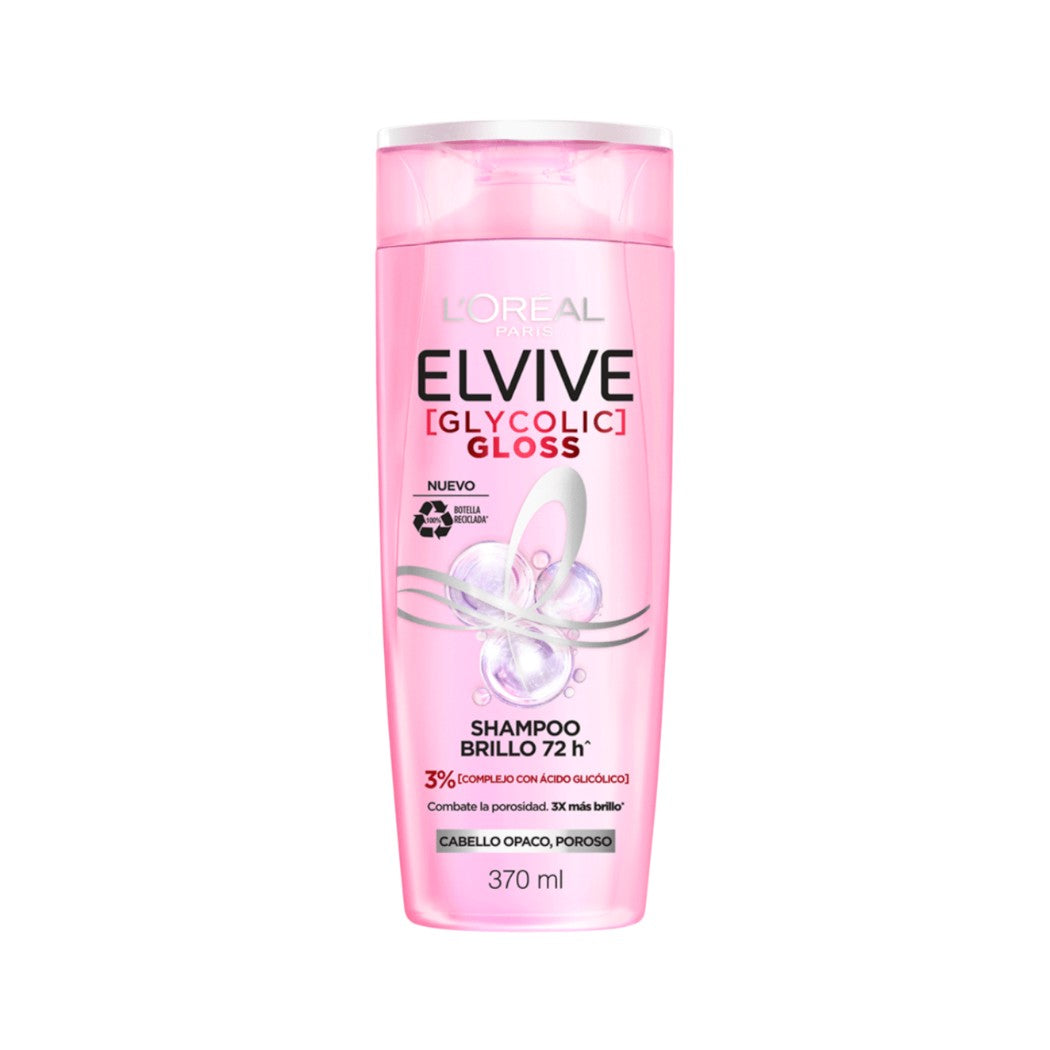 SHAMPOO GLYCOLIC GLOSS ELVIVE 370ML