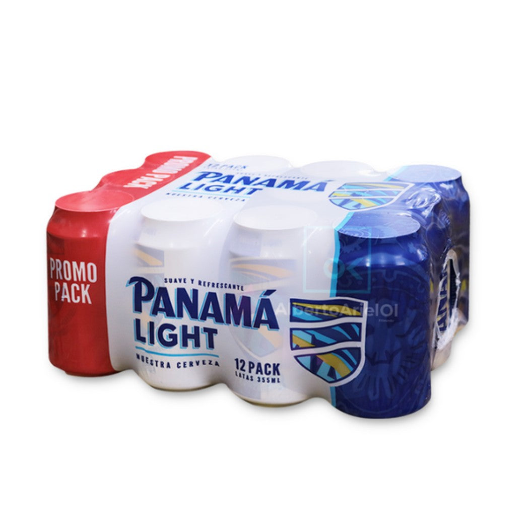 12PACK CERVEZA PANAMÁ LIGHT LATA 355ML