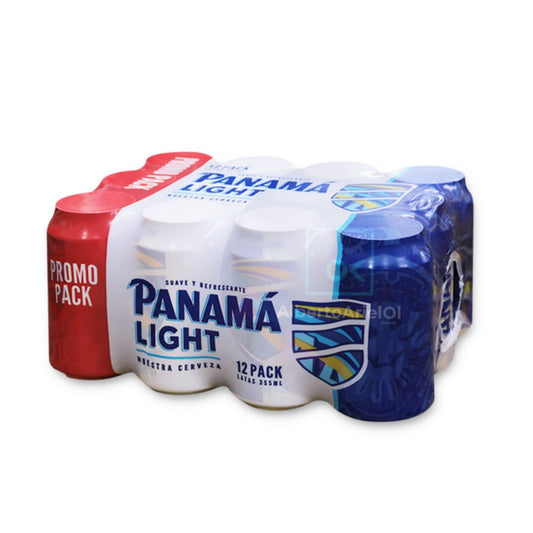 12PACK CERVEZA PANAMÁ LIGHT LATA 355ML