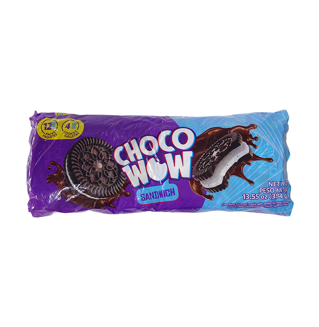 GALLETAS RELLENA CHOCOWOW 384GR