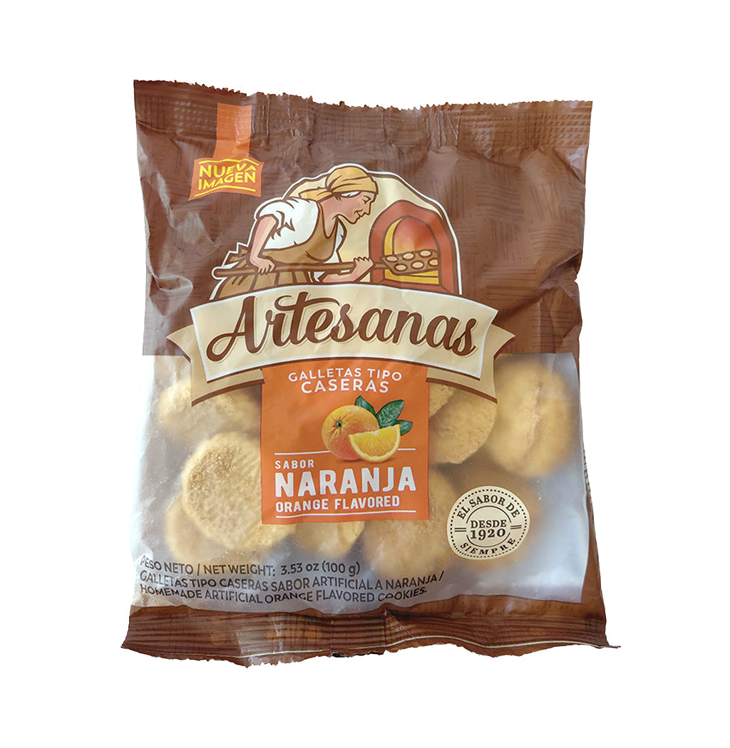 GALLETAS CASERA NARANJA ARTESANAS 100GR