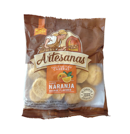 GALLETAS CASERA NARANJA ARTESANAS 100GR